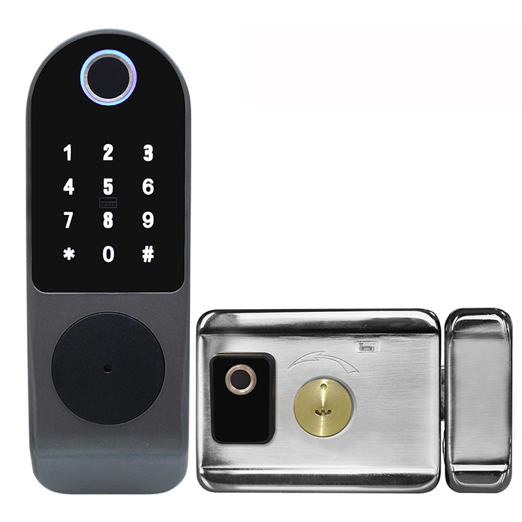 Apartment lock waterproof Silver Black01